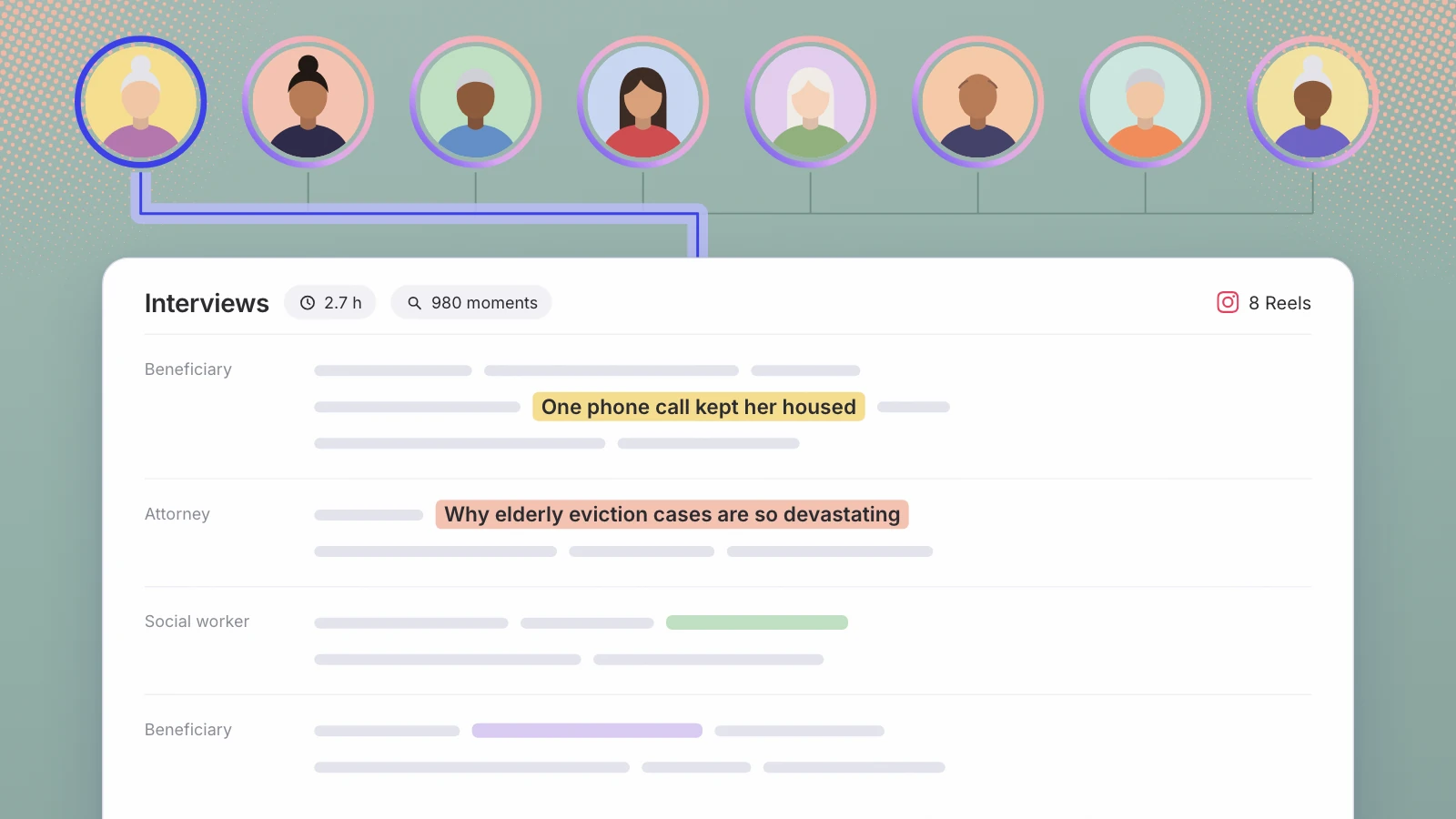 St. George’s Society Case Study: Hours of Interviews, Eight Stories Ready to Post
